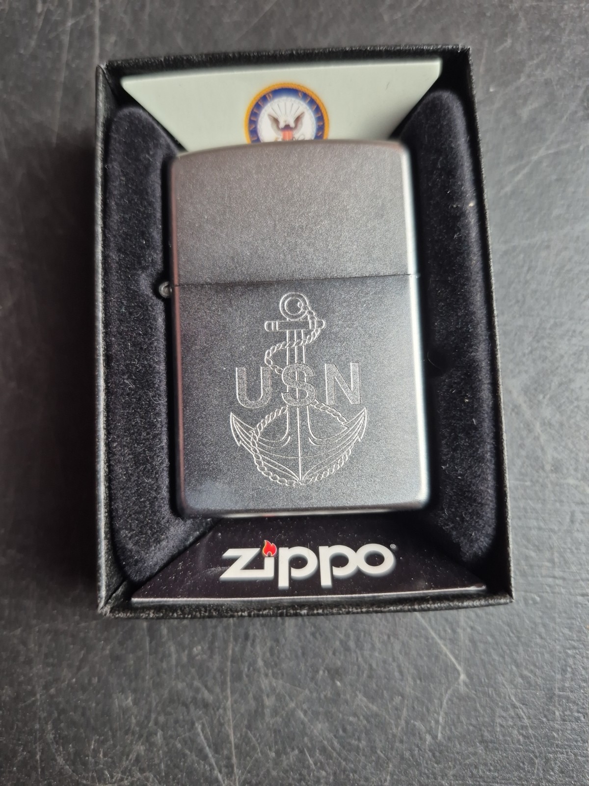 Zippo US Navy Lighter 2014 New
