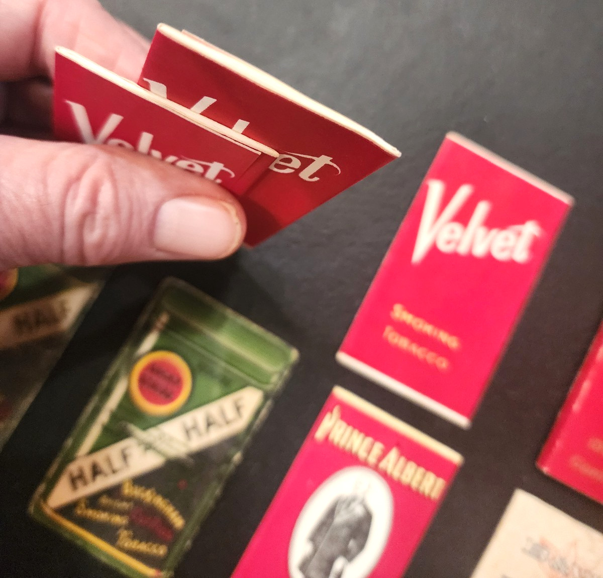 Vintage Lot Cigarette Advertising Tobacco Rolling Papers B&W Tip Top LLF P2