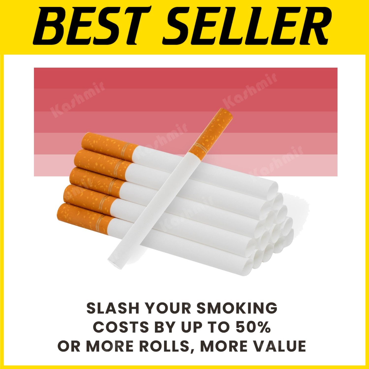 Roxwell Cigarette Tubes 100mm 1000 Count – 5 Boxes 200 Tubes