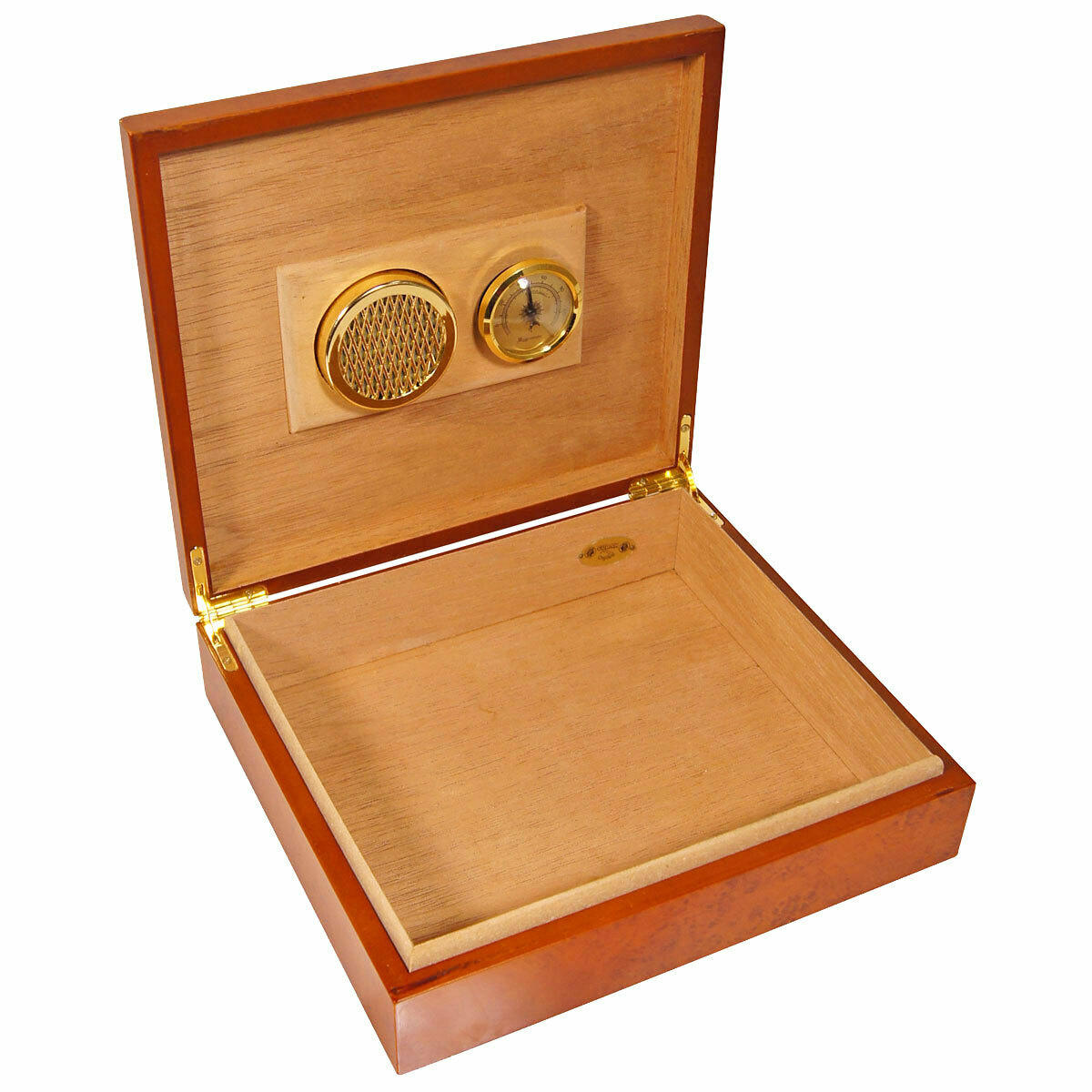 Cuban Crafters Cigar Humidor El Mio Burl for 25 Cigars