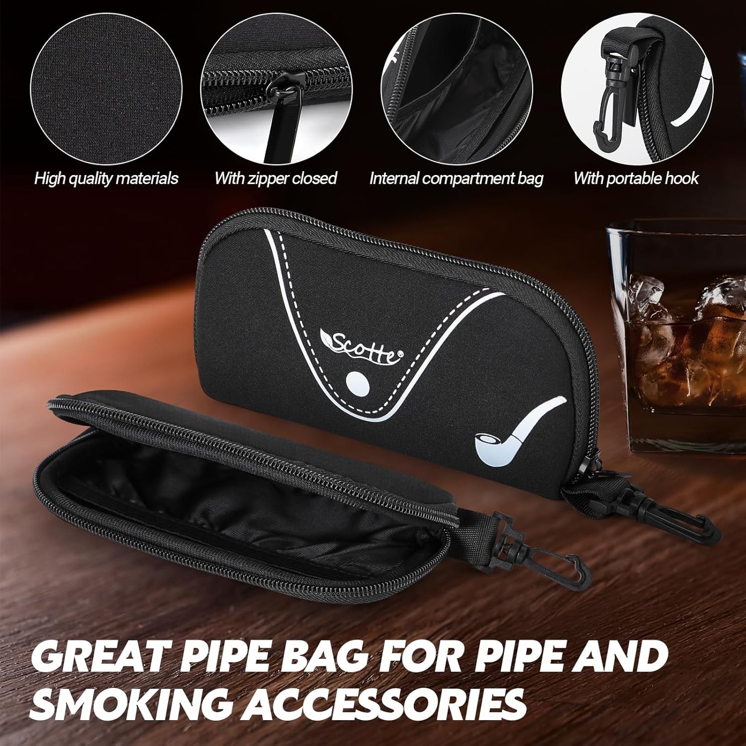 Stylish Cone-Shaped Small Pipe – Durable Resin Construction for Quality Smoking