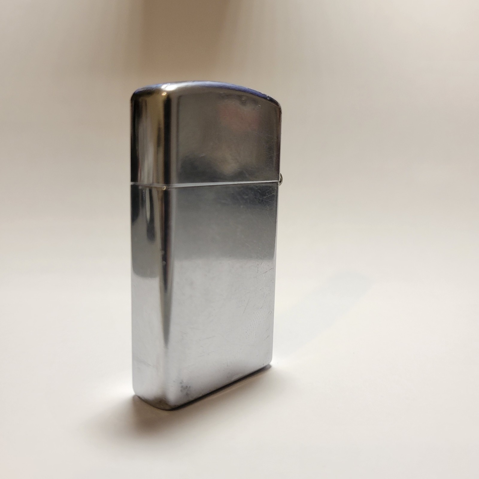 Memorial Advertising Vintage Zippo, Slim, Augusta College, 1972, *READ*