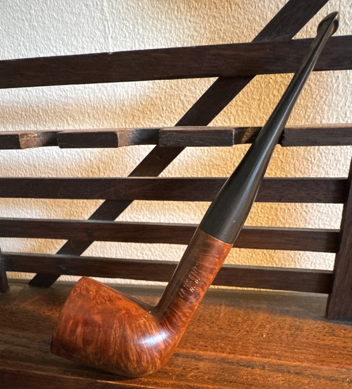 Jansen’s N.O. Dublin Selected Imported Briar Billiard Tobacco Pipe English Para