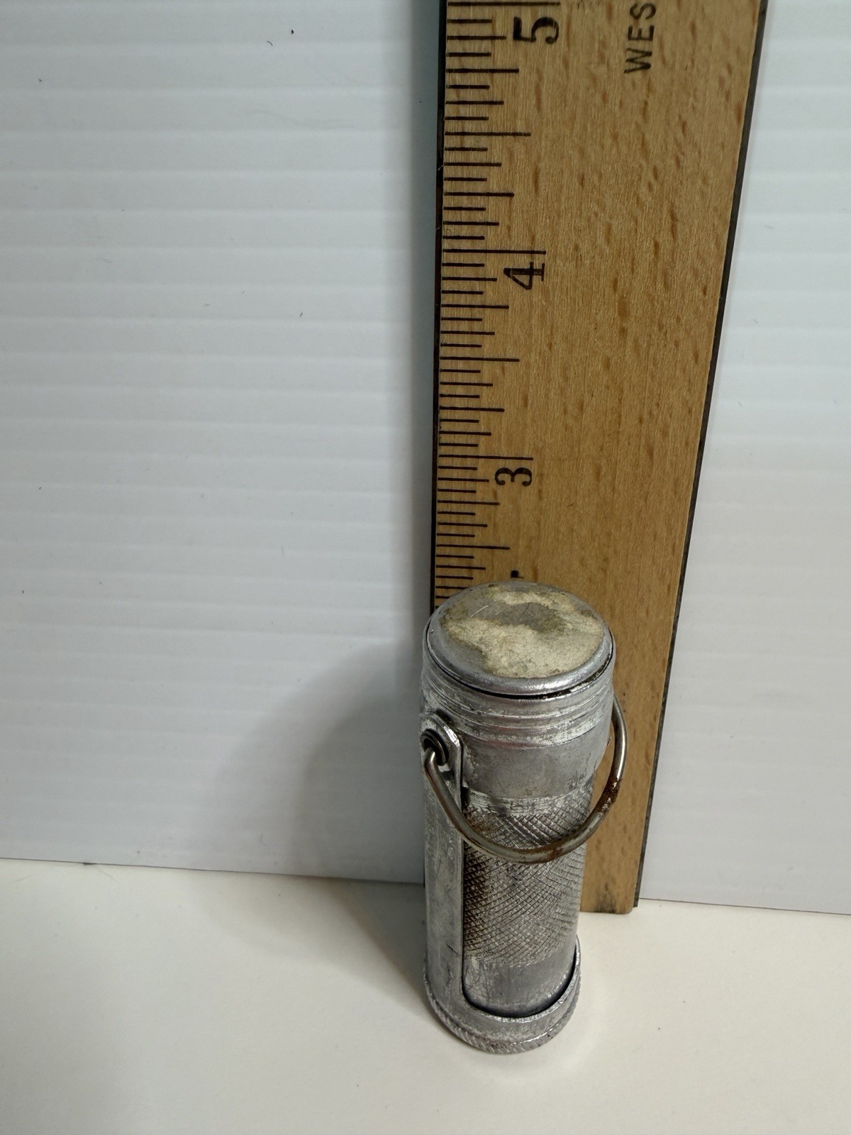 Vintage Metal Waterproof Match Safe Case Camping Fishing Hunting Match Storage