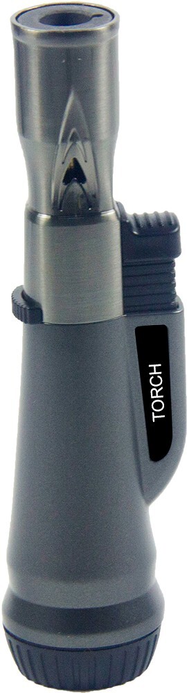 Jet Torch Flame Refillable Butane Lighter Adjustable Cigar Lighter Blue Color