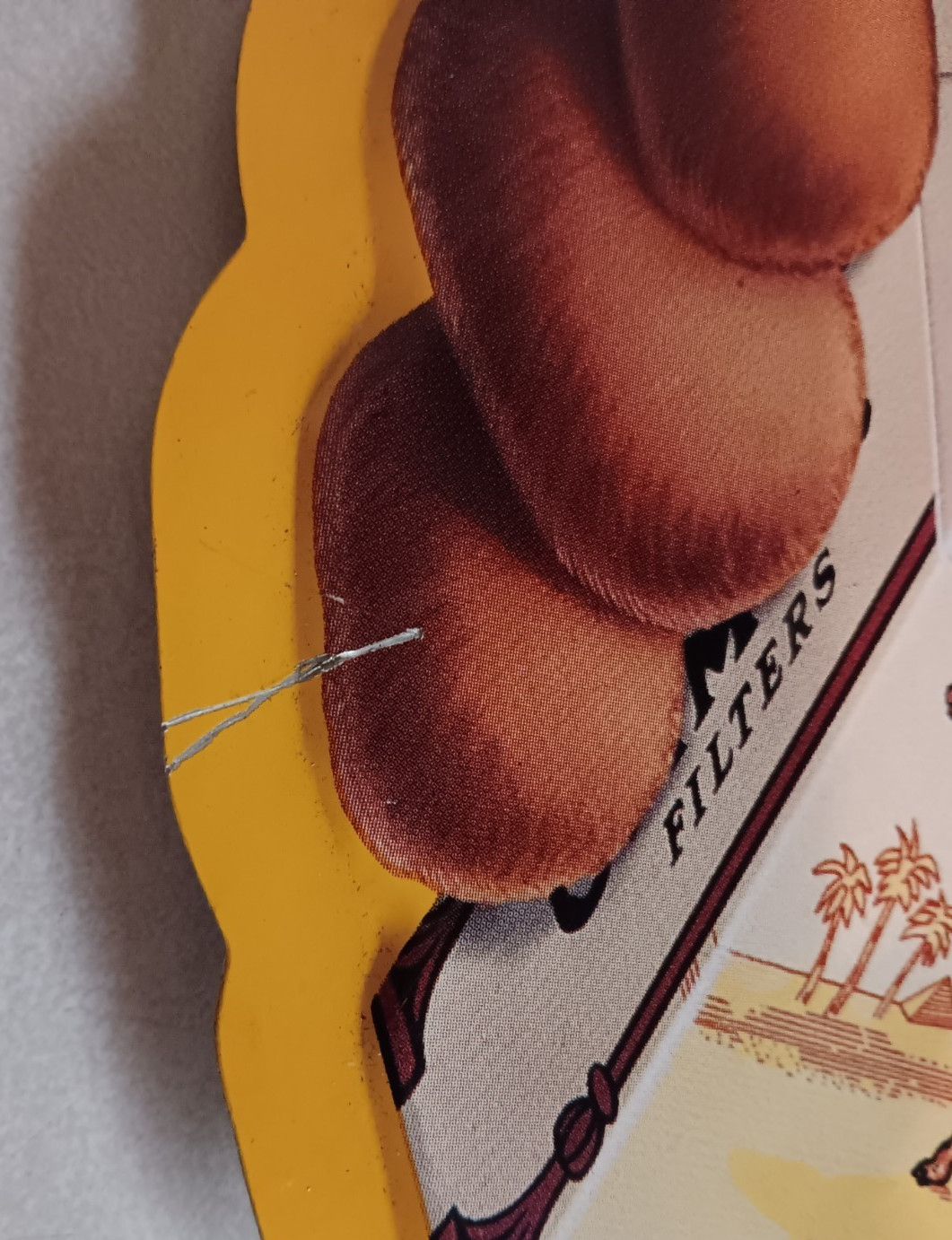VINTAGE 1992 JOE CAMEL CIGARETTE THERMOMETER METAL ADVERTISEMENT SIGN 18″ X 15″