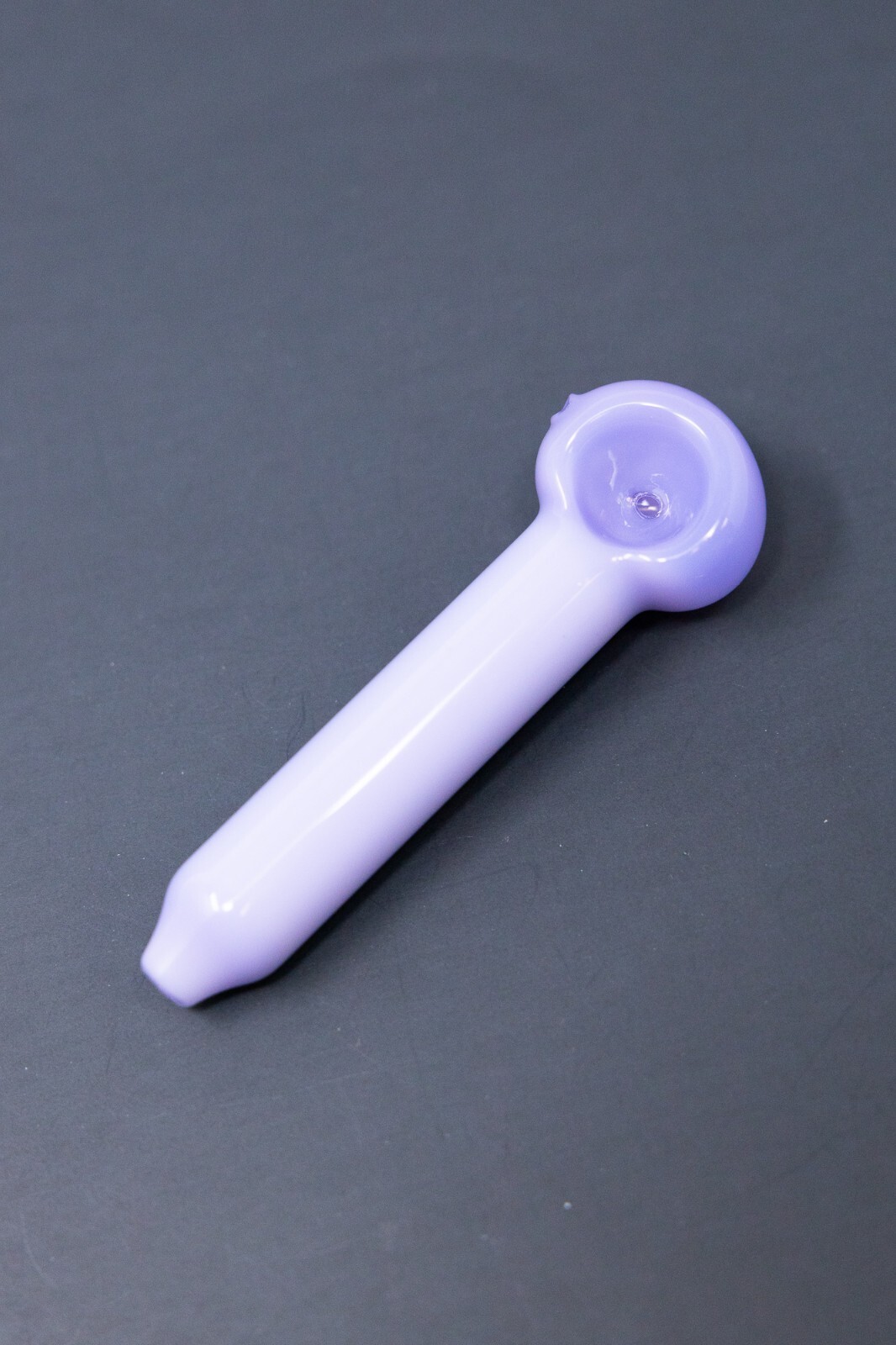 4″ Collectible Lavender Purple TOBACCO Glass Handmade Smoking Pipe