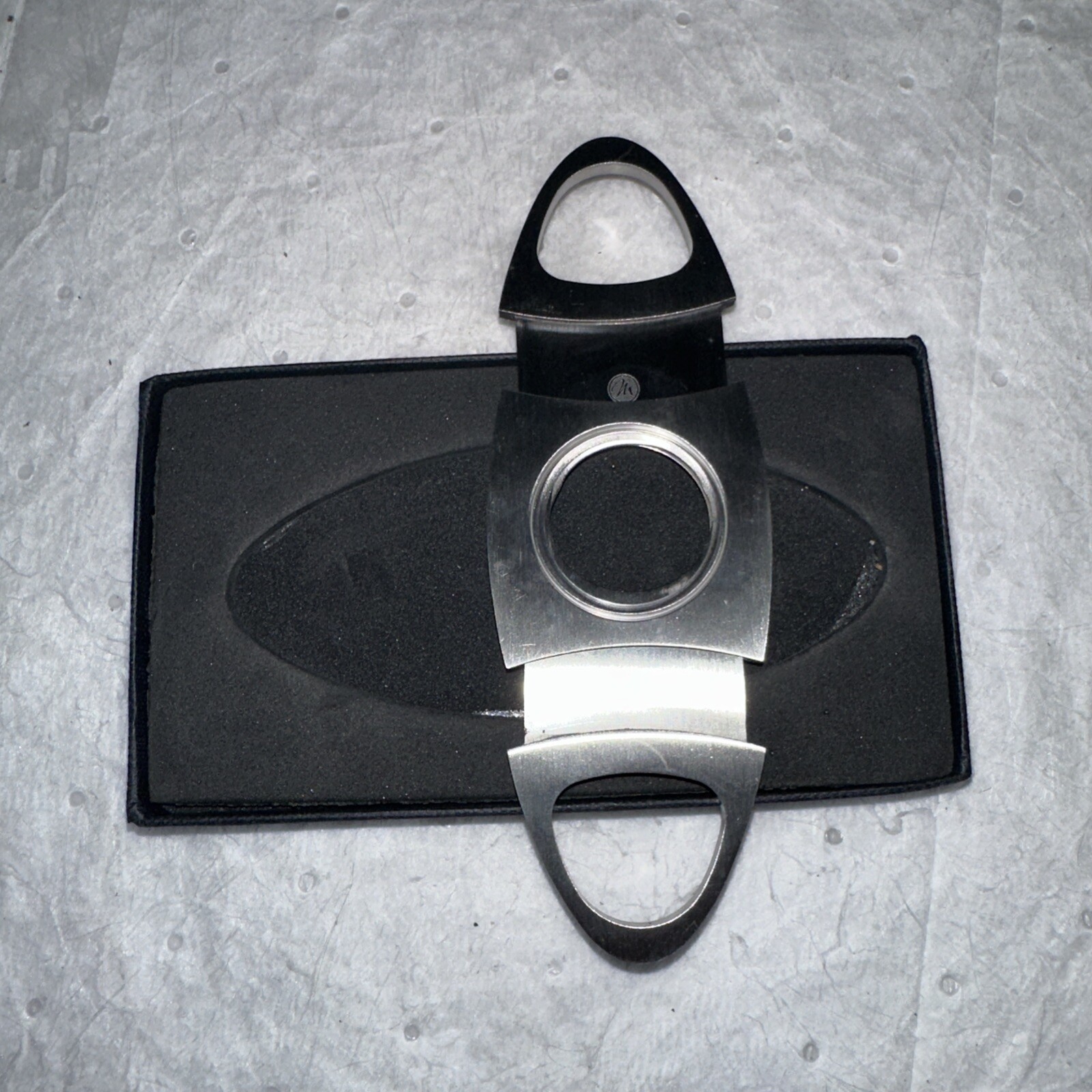 Mantello Double Blade Stainless Steel Cigar Cutter