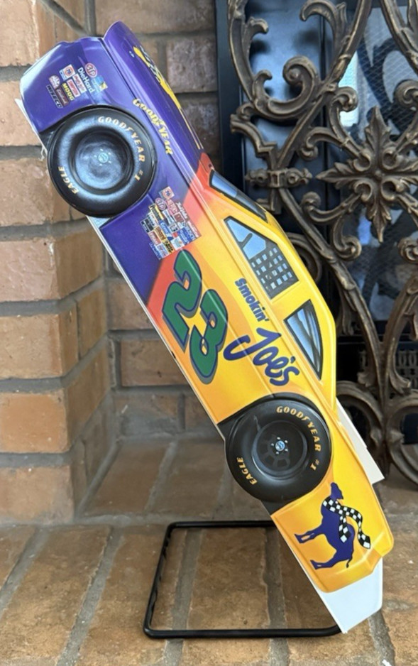 Vintage Joe Camel Smokin’ Joe’s Tabletop Cigarette Retail Display Race Car Stand