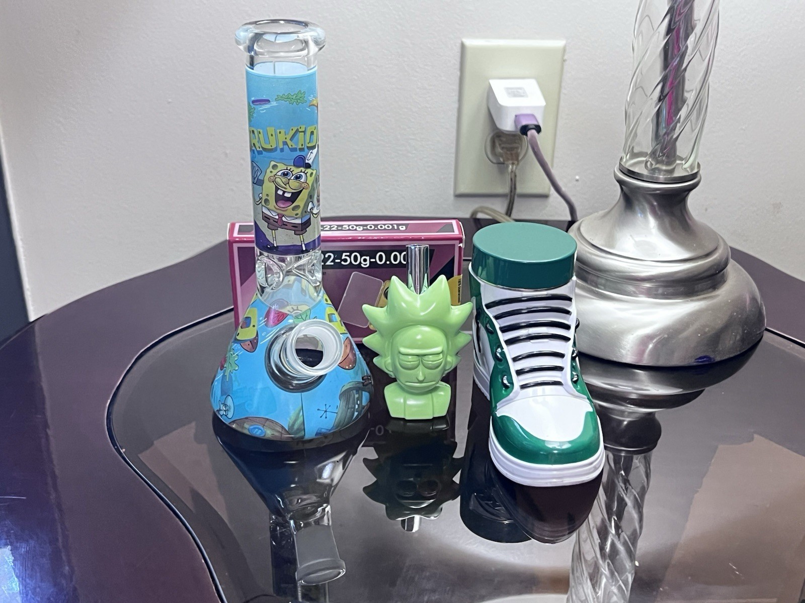 Rick And Morty SpongeBob Rukio Hookah Accessories Set Hookah Accessories Set
