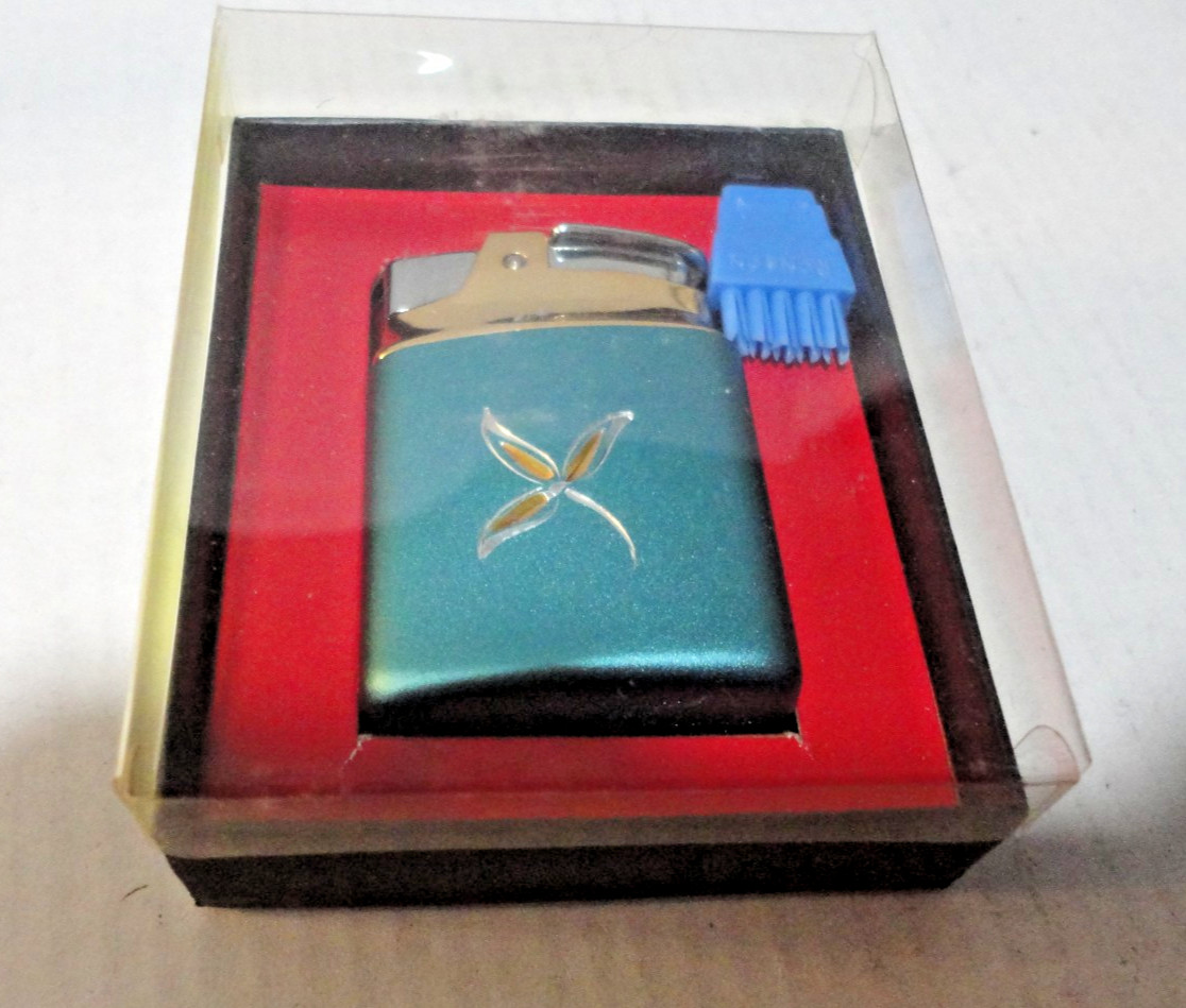 c1960 Ronson Pioneer British Empire Hong Kong Lighter.NOS,MIB
