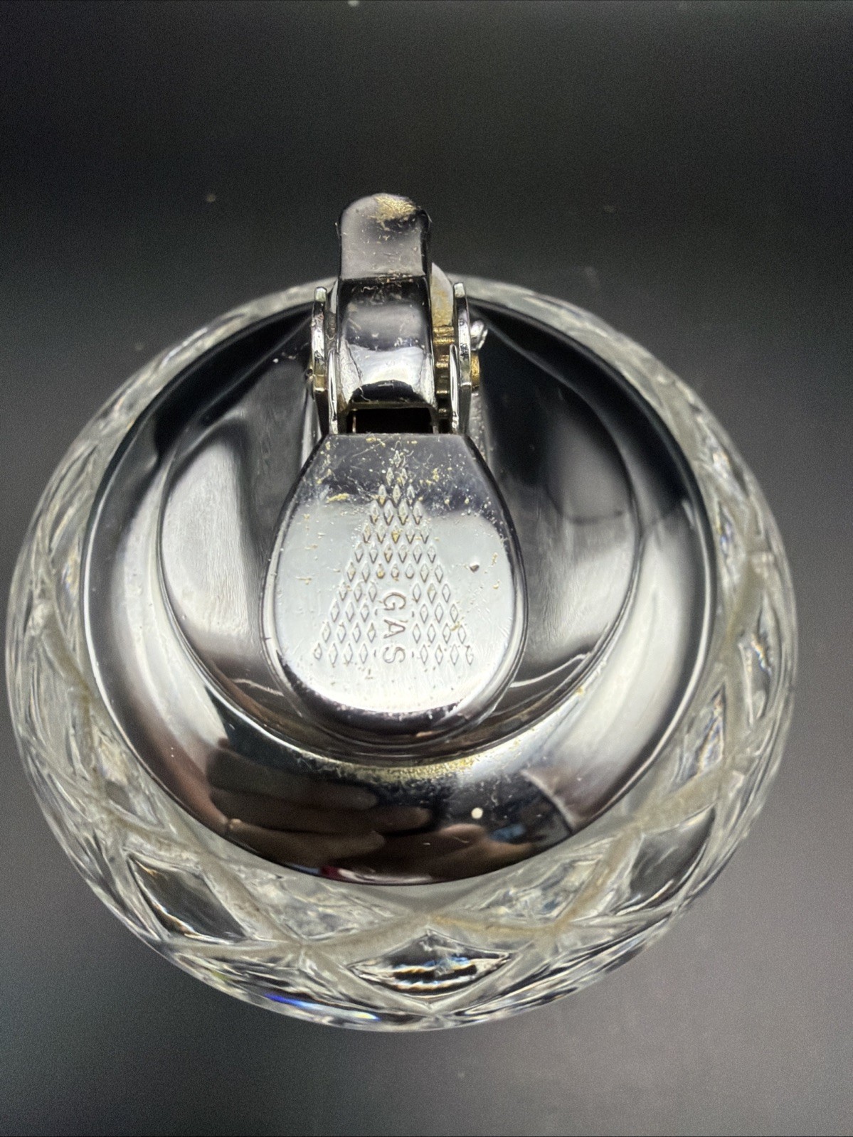 Vintage Princess House Leaded Cut Crystal Table Lighter Japan Royal Highlights
