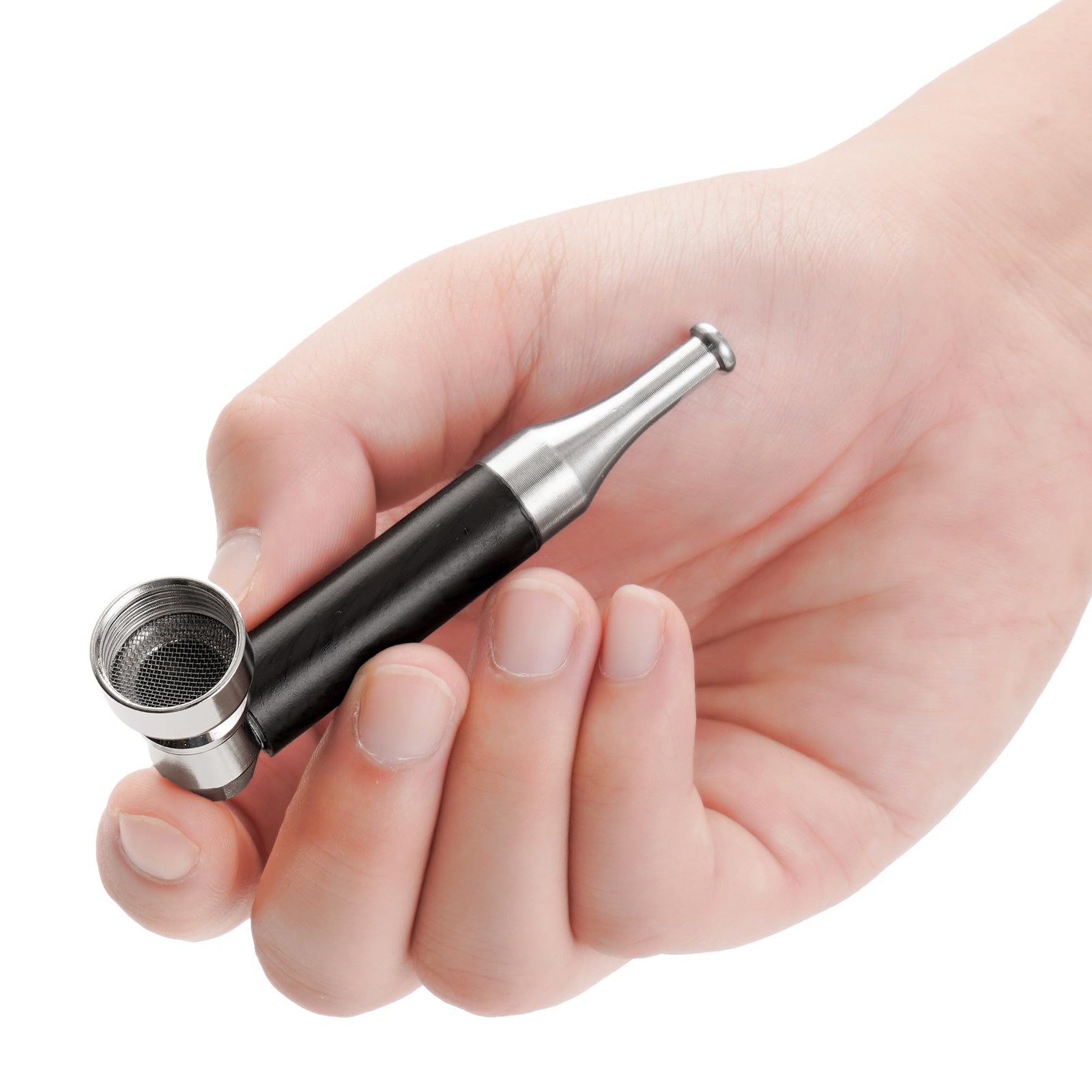 Sivaopa 2-Pack Tobacco Pipe Set – Dual Color Mini Smoking Pipes Black & Red