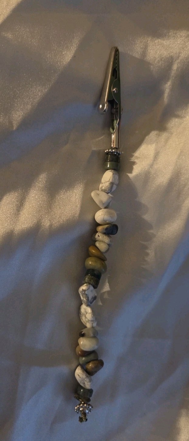 Polished Stones Original Stoned Roach Clip 5+ inches