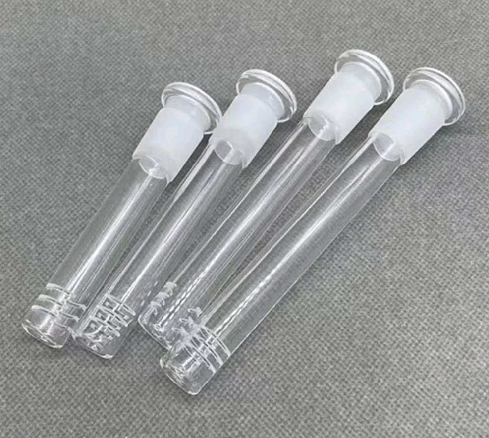 6 Pack – 14mm Downstem – Borosilicate Glass Tube – 4.7″ (120mm) – Heat-Resistant