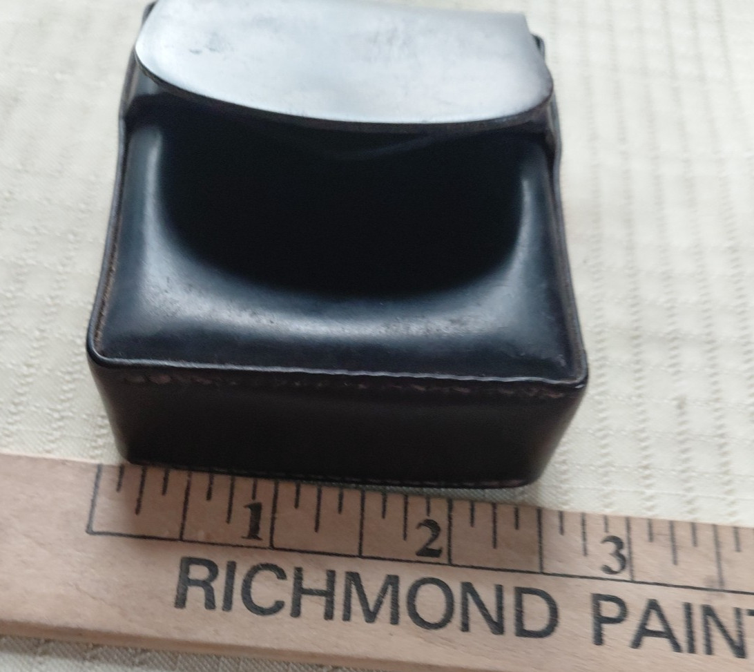 Vintage Peter Bain by Pioneer Leather Cigarette Case 3×2.5