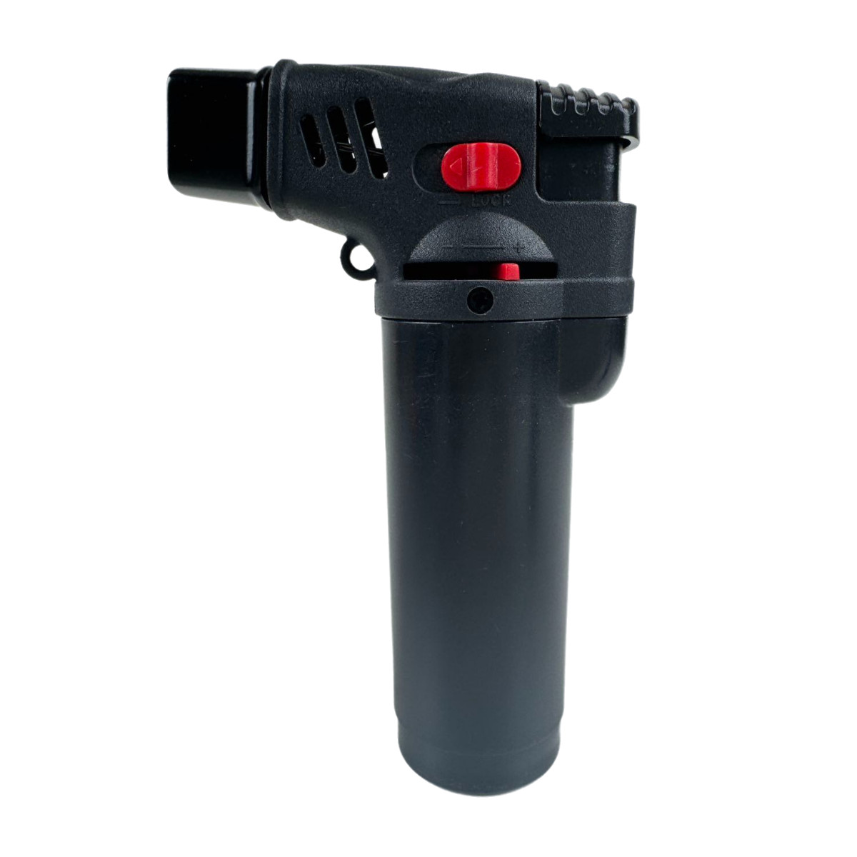 3 Pack Jumbo 4″ Double Jet Flame Torch Gun Lighter Refillable Lockable Windproof