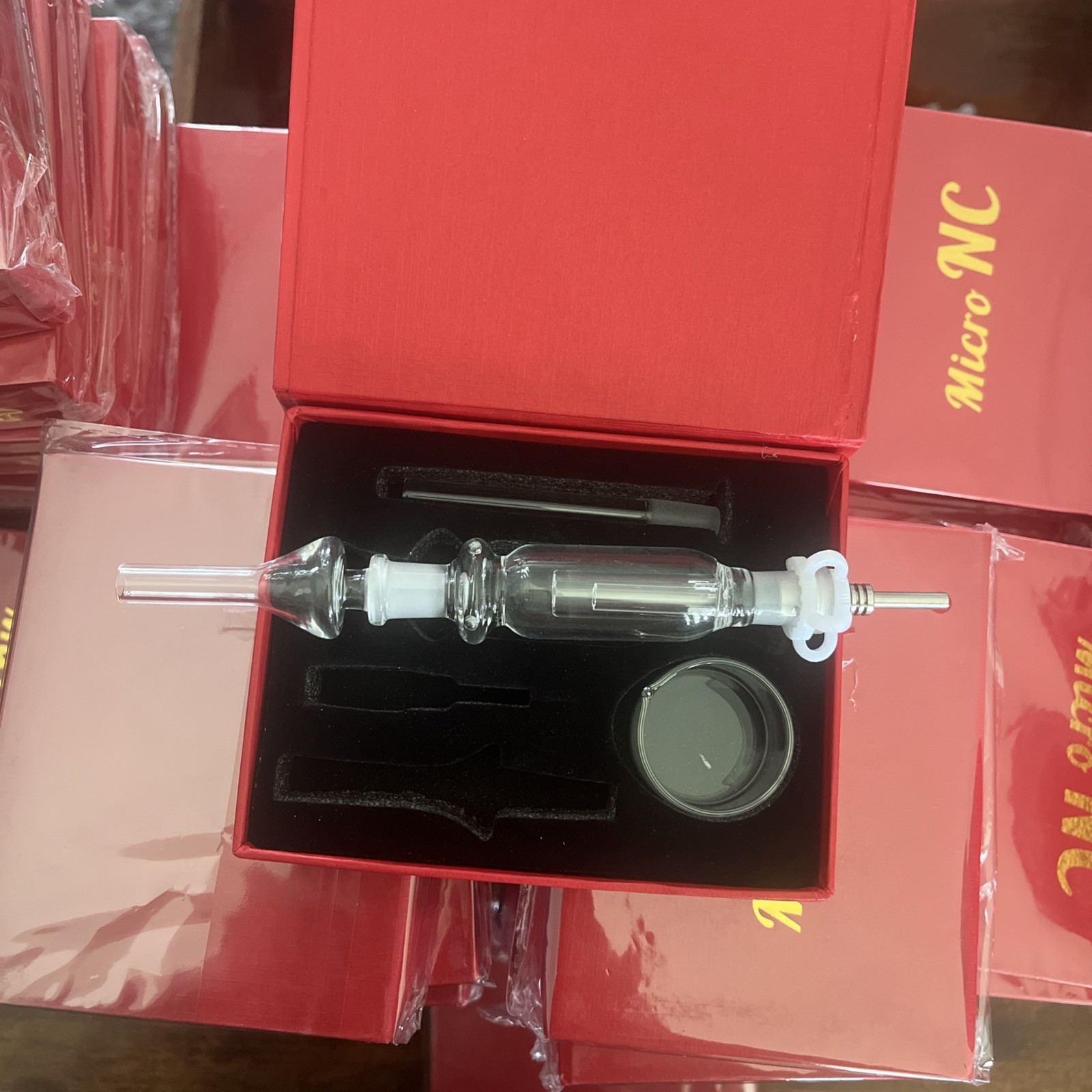 Glass Smoking Pipe Tobacco Collector