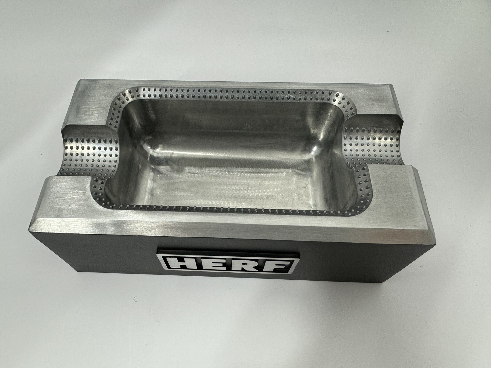 Herf Personal Aluminum Rectangle Cigar Ashtray – New