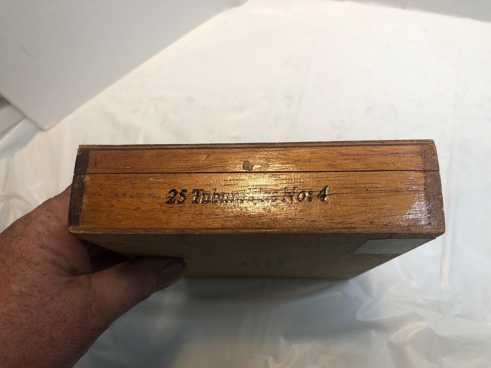 Vintage Cigar Box Compania de Tabacos De Las Antillas Tobacco – Empty
