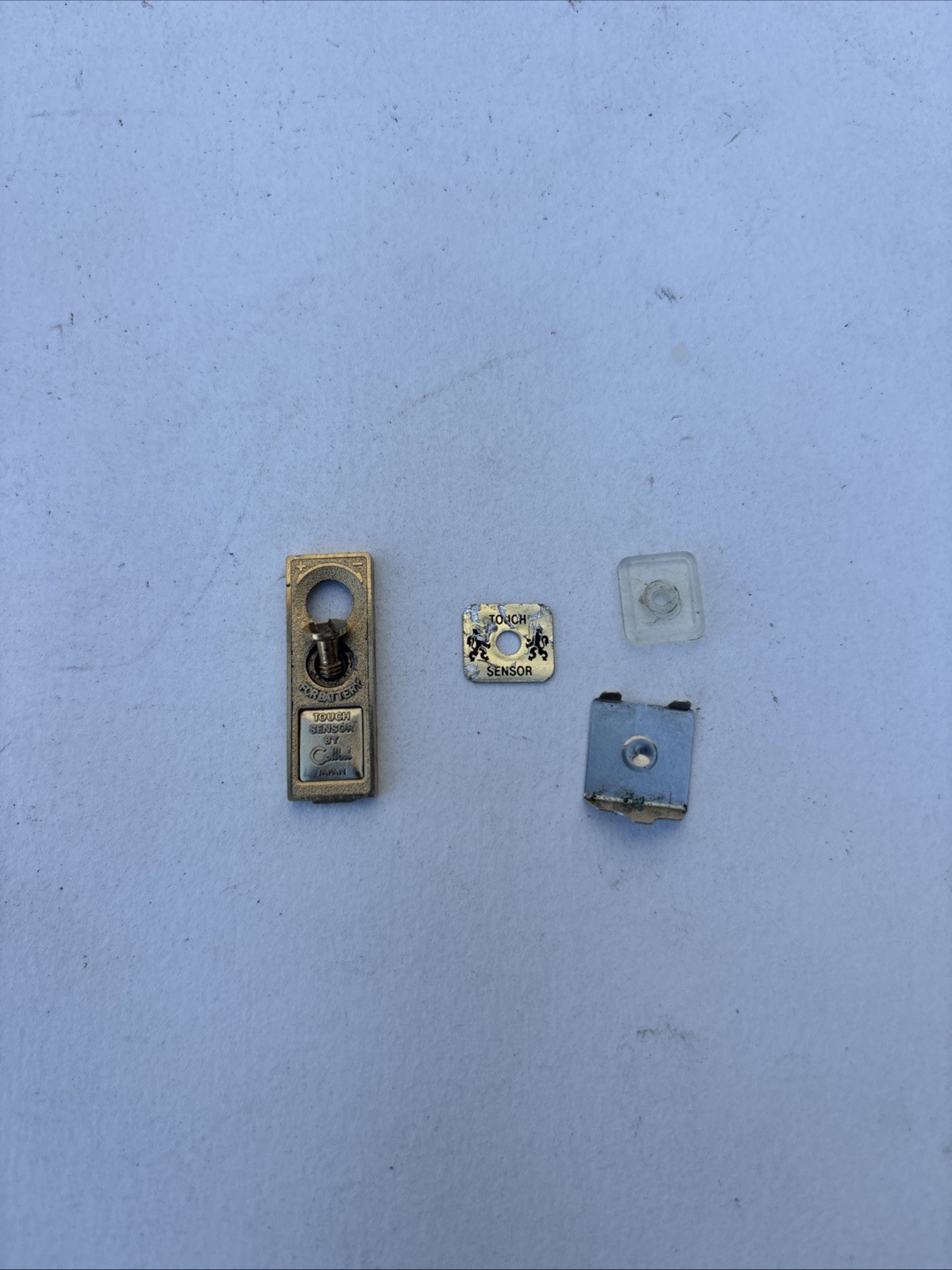 Vintage COLIBRI “TOUCH SENSOR” Gold Black Lighter – Parts Or Repair