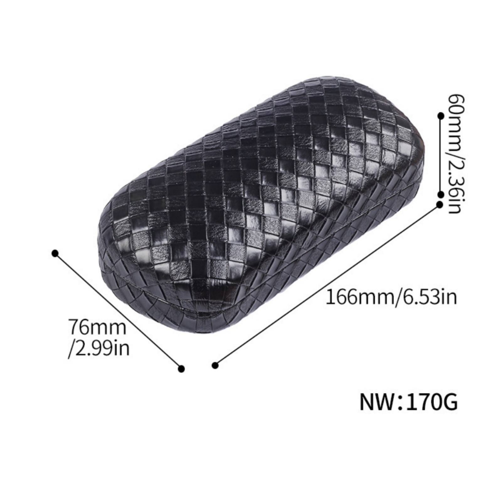 Leather Tobacco Pipe Case Pipe Storage Box Hard Shell Protective Carrying Case