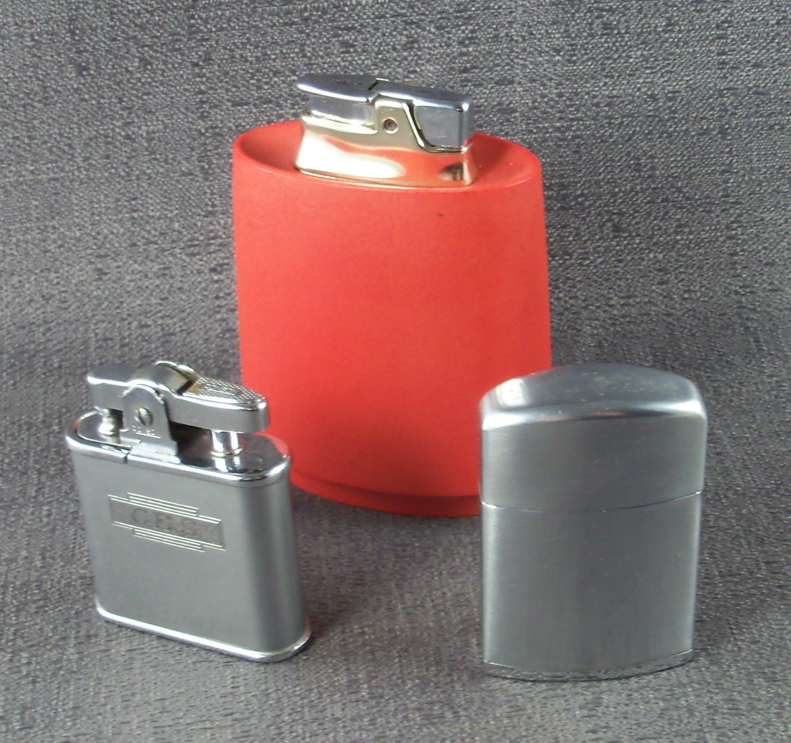 Vintage Ronson Lighter Pioneer Whirlwind Windlite ~ Lot Of 3 Lighters