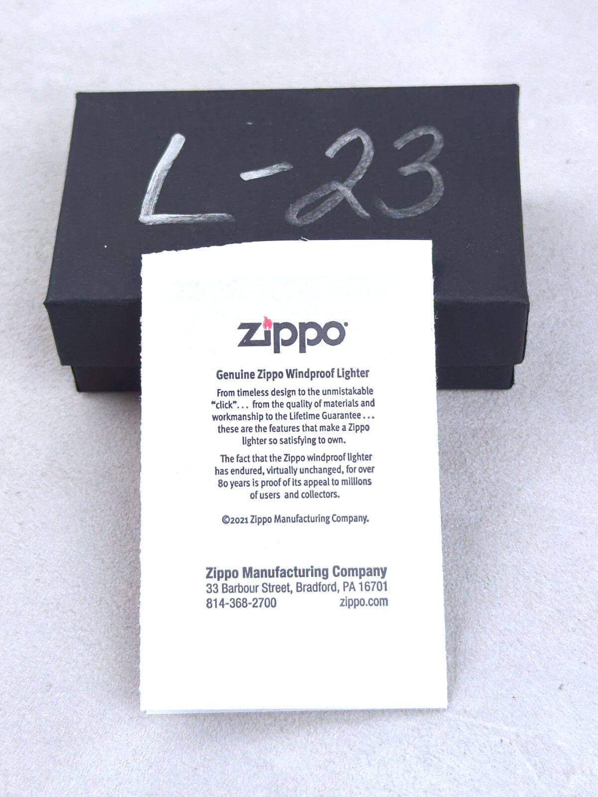 ZIPPO Lighter Insert, Chrome Plated REPLACEMENT (No Outer Case), Years 2022-2024