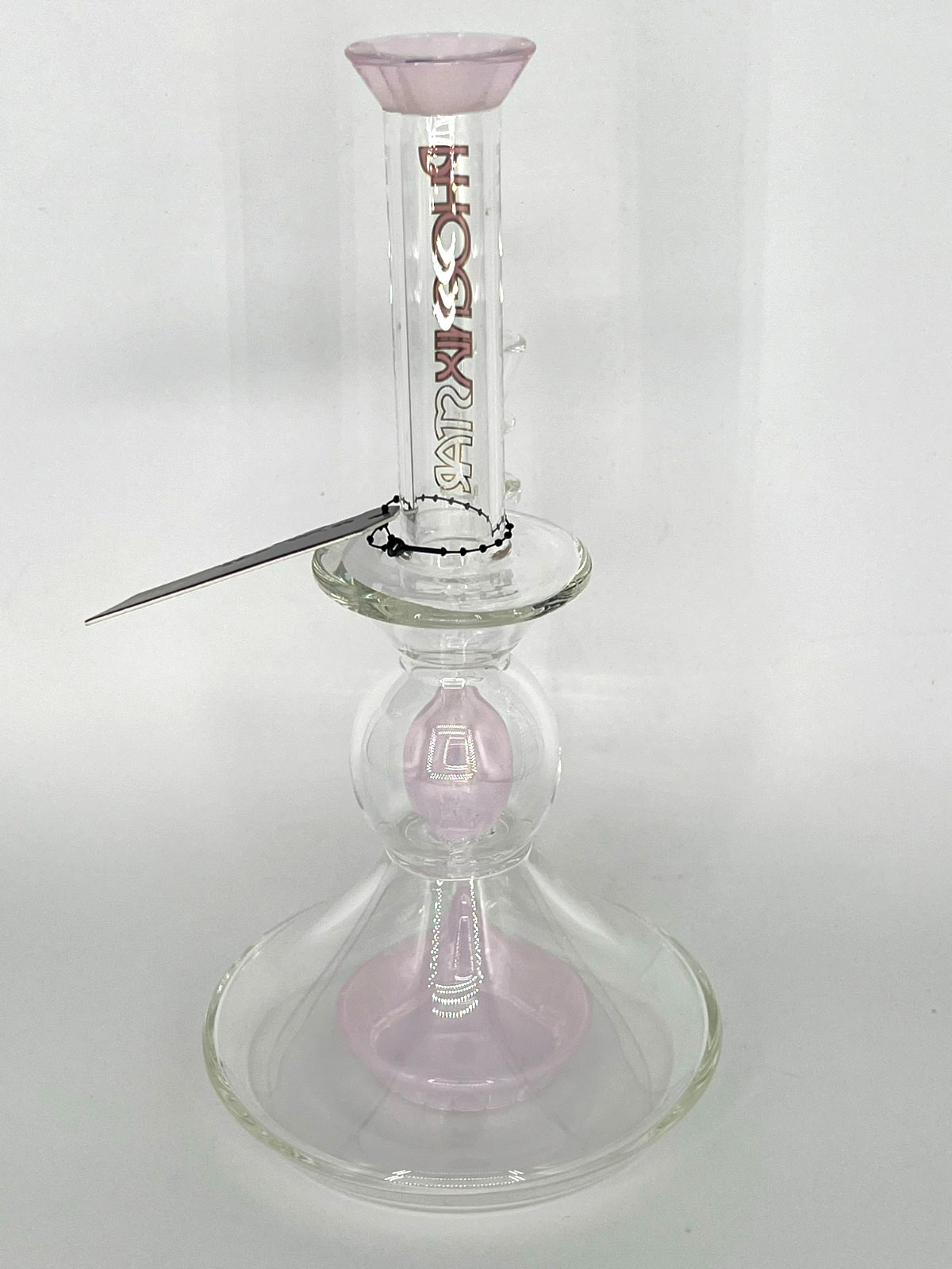 9.5″ PHOENIX STAR DUAL SHOWERHEAD PERC FAB EGG BONG BUBBLER *GIRLY* 2 FREE GIFTS