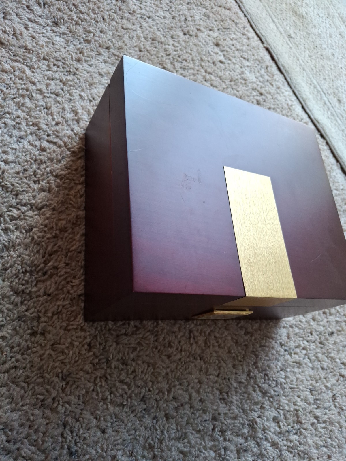 2X Humidor Cigar Storage Stash Boxes W/ Hygrometer Humidifier Wood