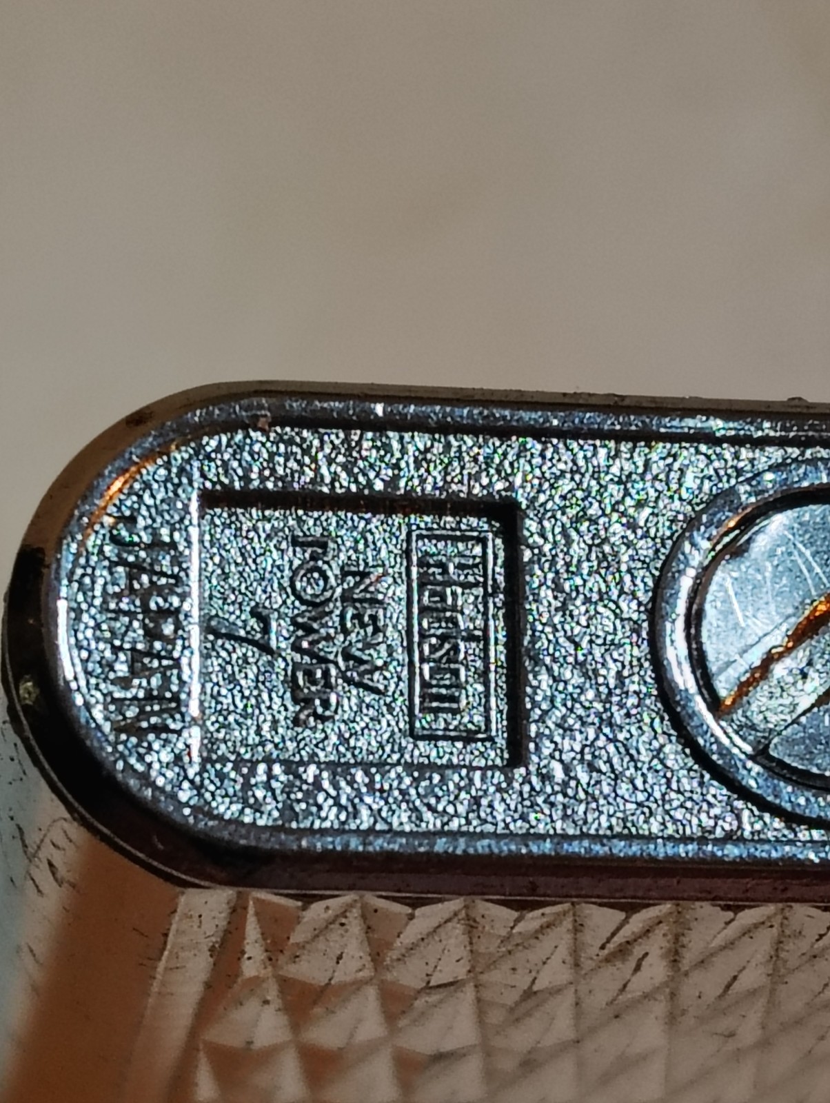 Hadson Lighter Electra New Power 7 Hadson Lighter Silver color untested