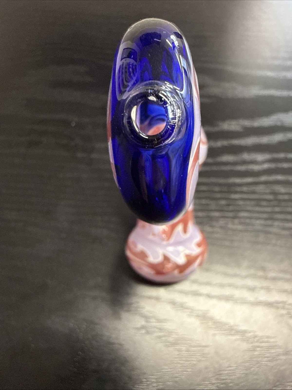 Hammer Bubbler Wig Wag 5″ Glass Pipe Marble Design