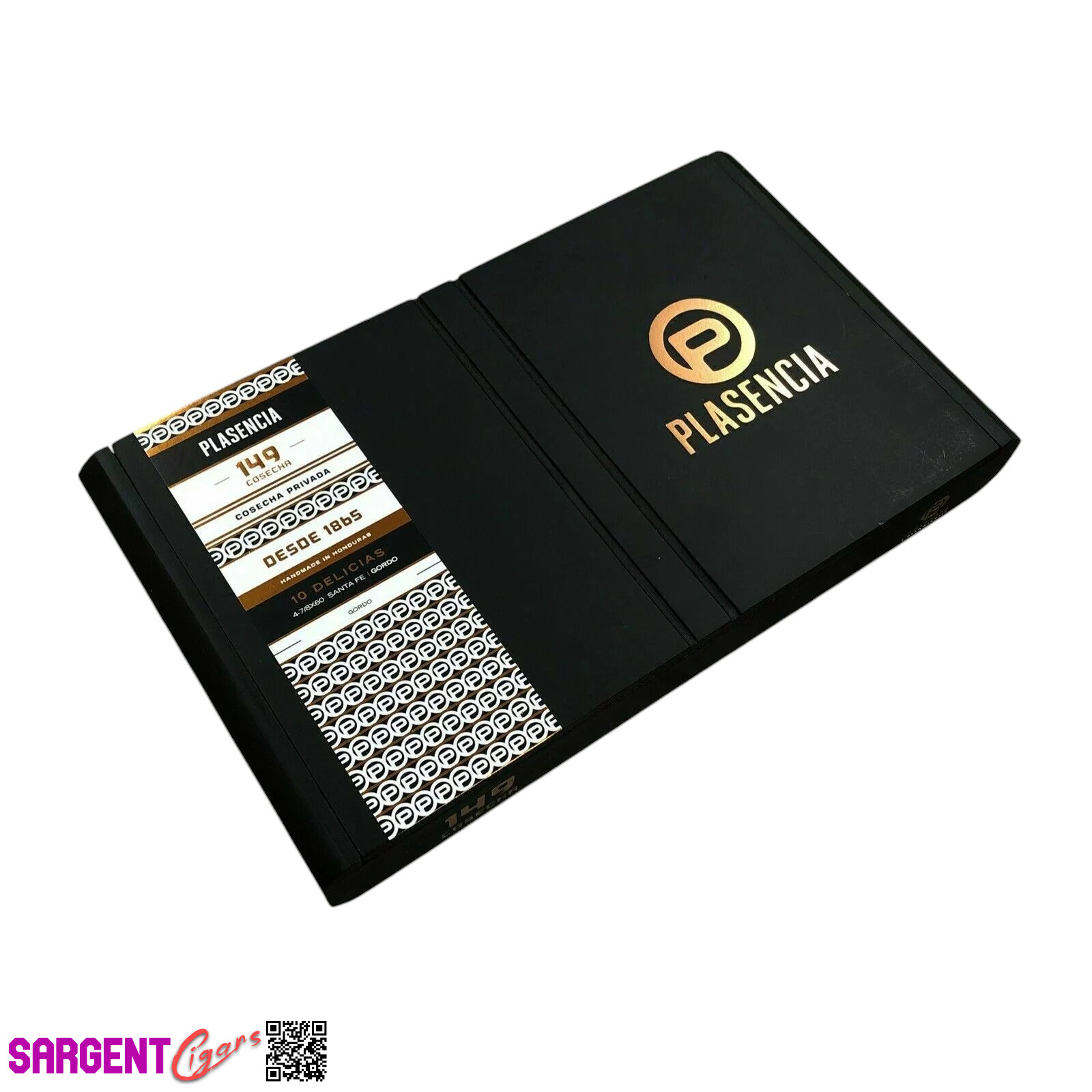 Plasencia 149 Cosecha Gordo Empty Wooden Cigar Box 10.5×6.25×1