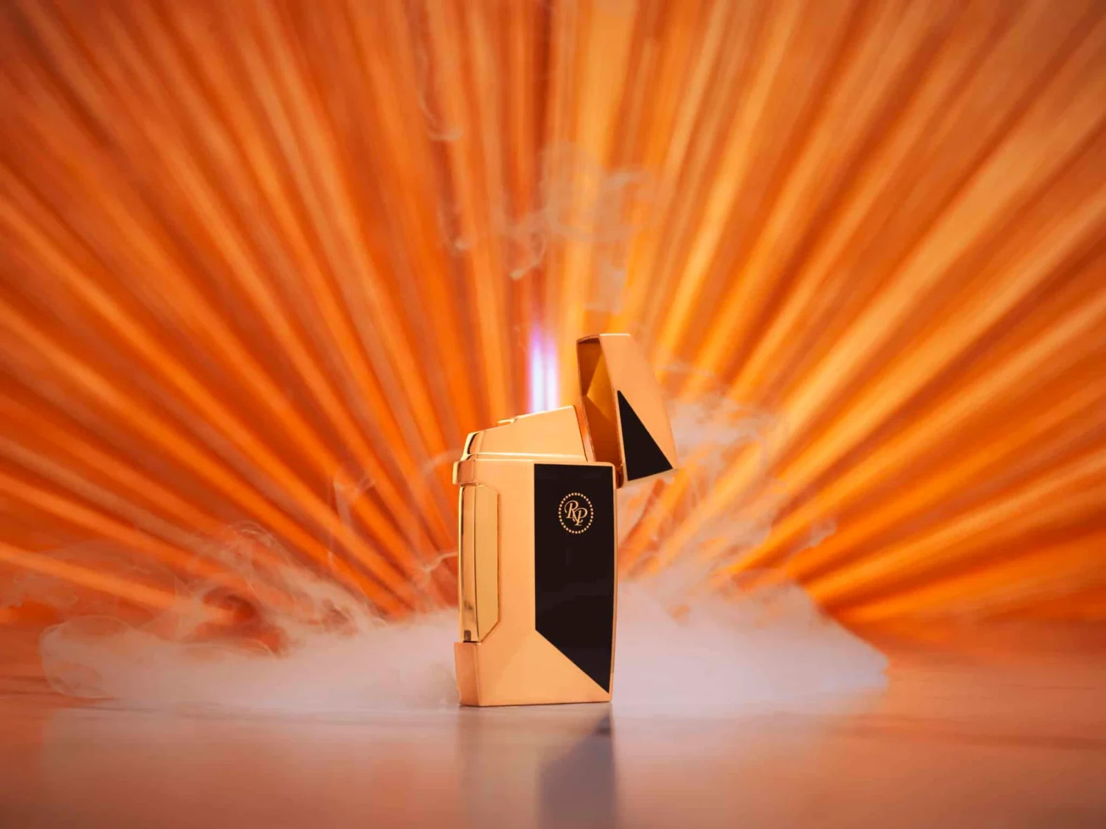 Rocky Patel Edge Lighter Series -Gold – Dual Jet Lighter “Lifetime Warranty”