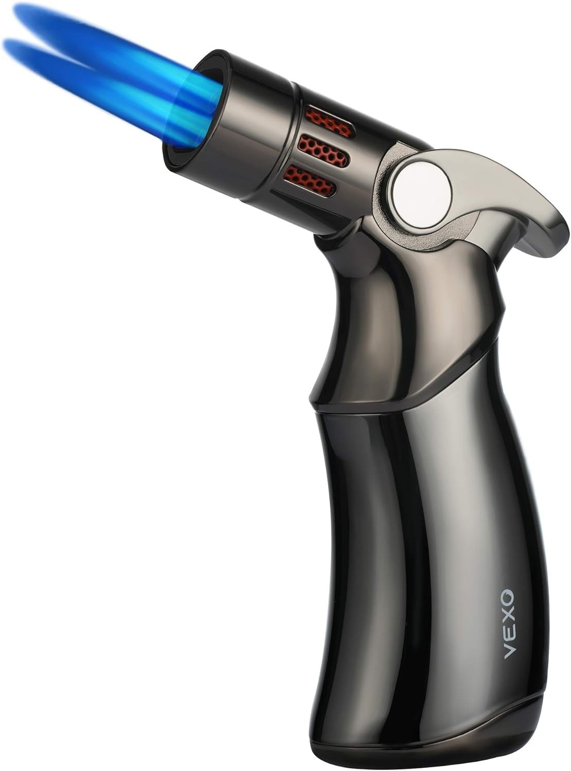 Vexo-Mini4 Torch Lighter Quad 4 Jet Flame Windproof Butane Refill Portable Light