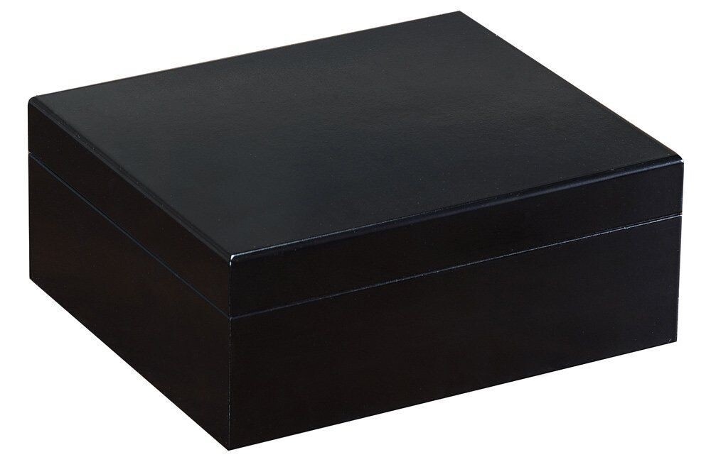 Prestige Import Group Chalet Small Cigar Humidor (Black)