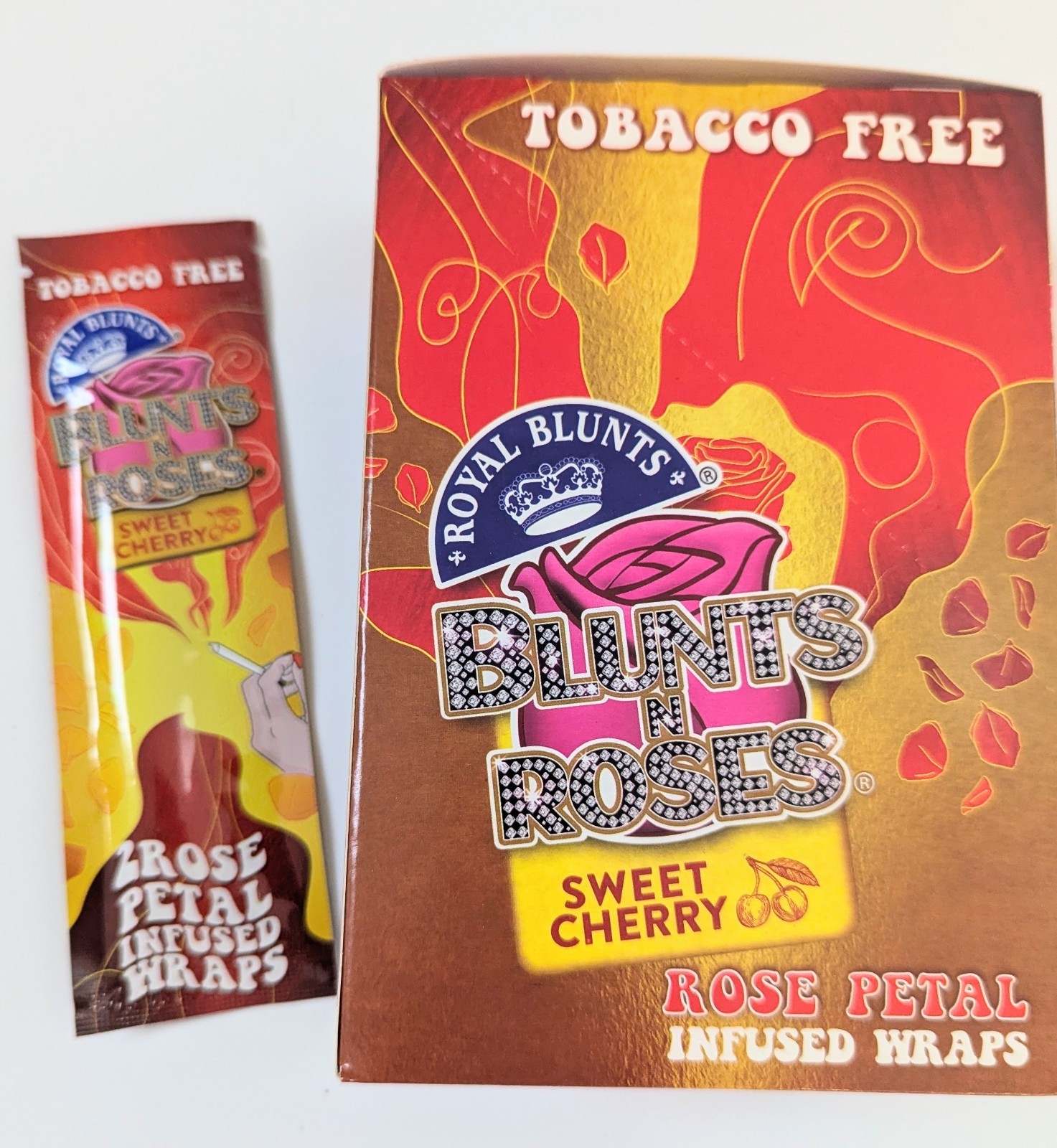 Blunts N Roses Royal Blunts Cherry Rose Petal ROYAL ROSE Full Box