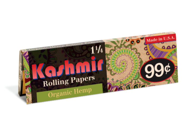 1 1/4 Organic Rolling Papers Kashmir Great Price! *FREE USA Shipping*!