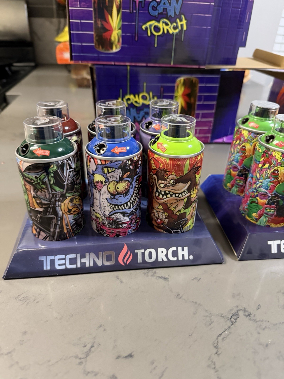 TECHNO SMALL SPRAY CAN TORCH-COUNT 1