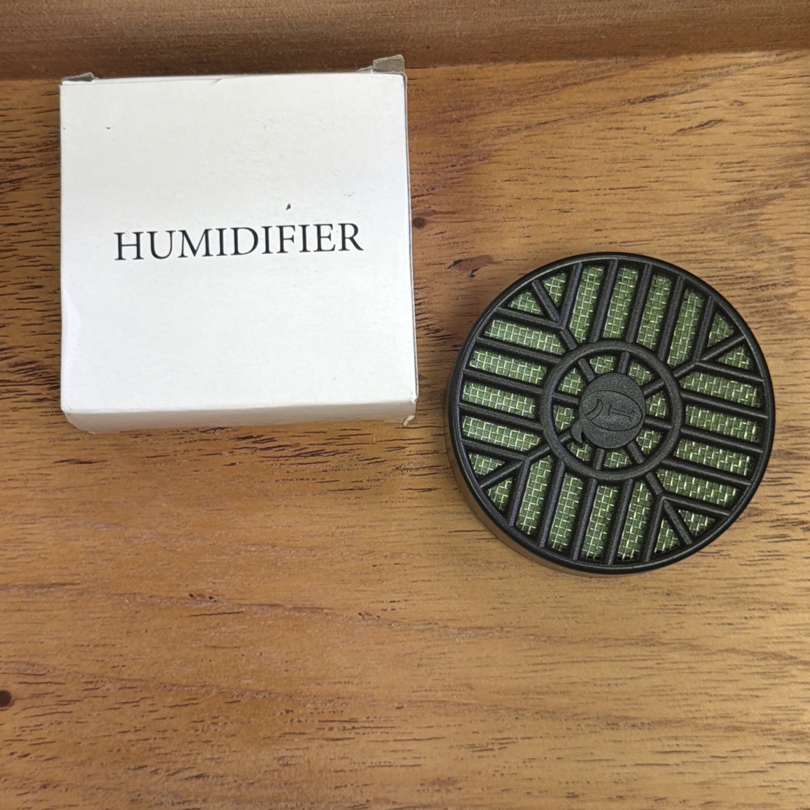 Humidor Supreme Wood Cigar Box Cedar Lined w Hygrometer Glass Top See Through