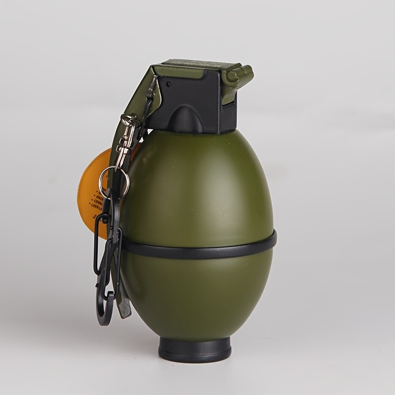 Grenade Shaped Windproof Lighter Series Refillable Military-without butane gas