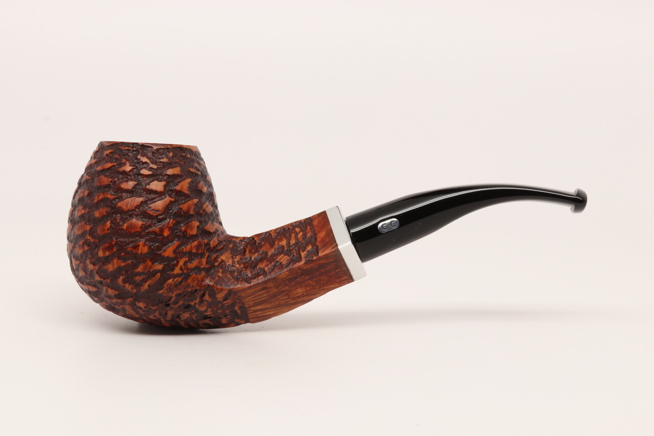 Chacom – Rustic 421 Briar Smoking Pipe with pouch B1608