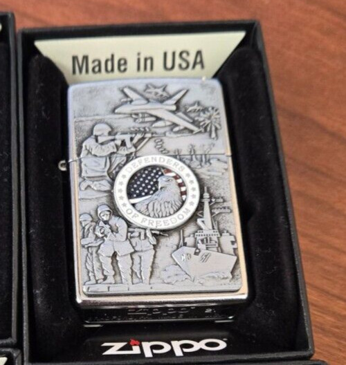 Zippo 24457 Joined Forces Emblem Made in USA