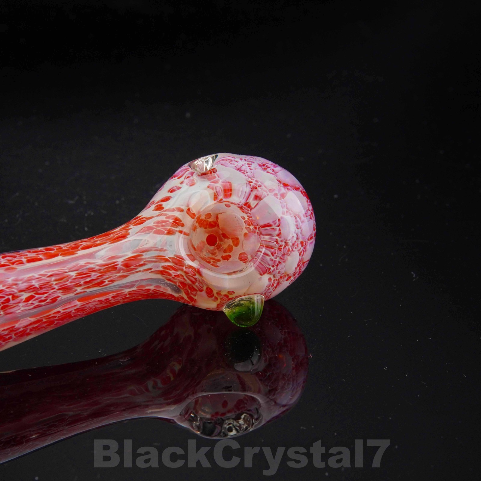 5 inch Handmade Random Spiral Wide Handle Bowl Tobacco Smoking Bowl Glass Pipes