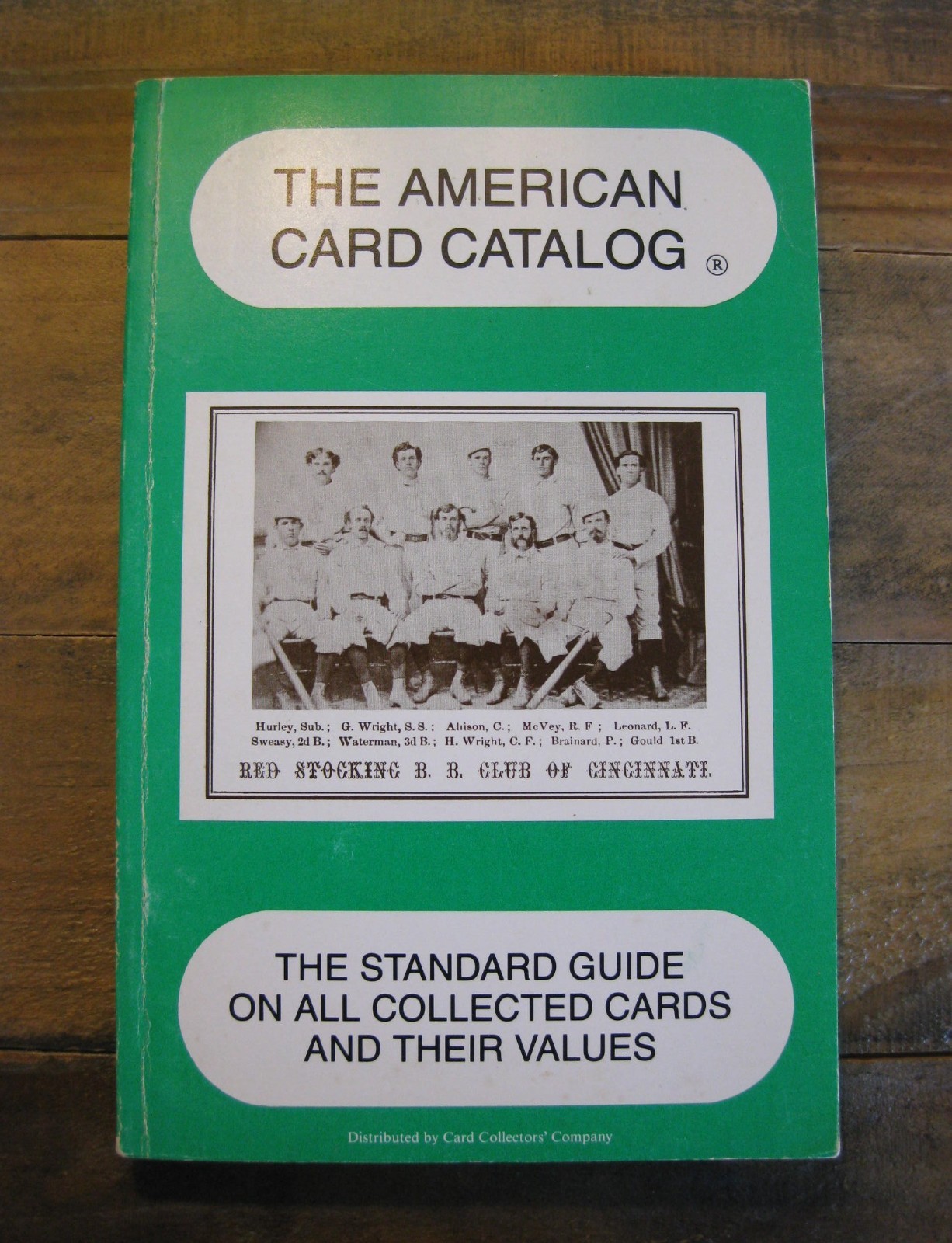 1967 1988 Reprint – The American Card Catalog – Jefferson Burdick Standard Guide