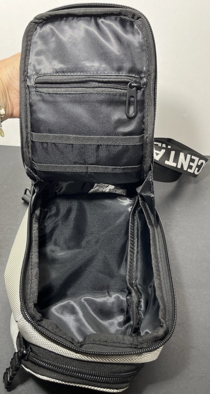 Acid Cigars Twentieth 20th Anniversary 1999-2019 Shoulder Bag 14x8x2″ Gray Black