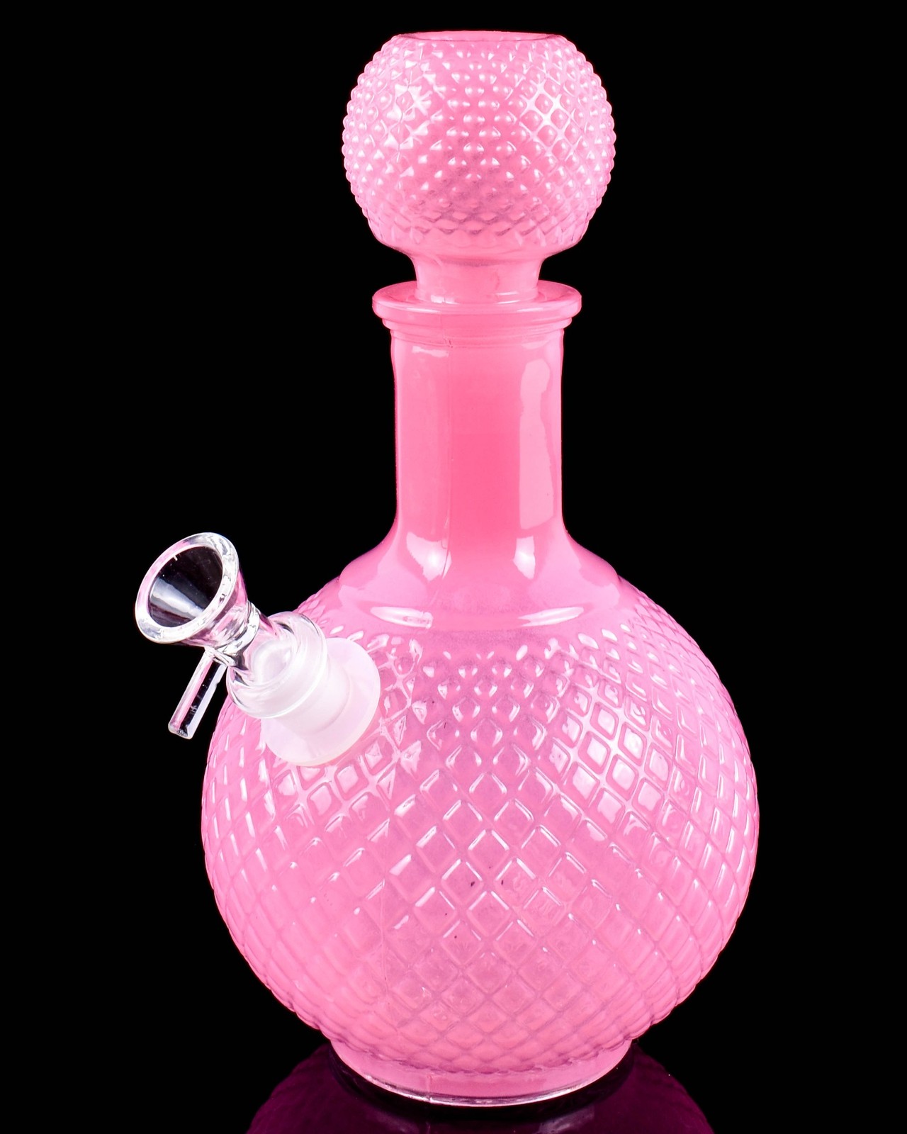 Cool Bong Glass Water Pipe Decanter Style Bong CUTE Bong Vase Pink Bong *USA*
