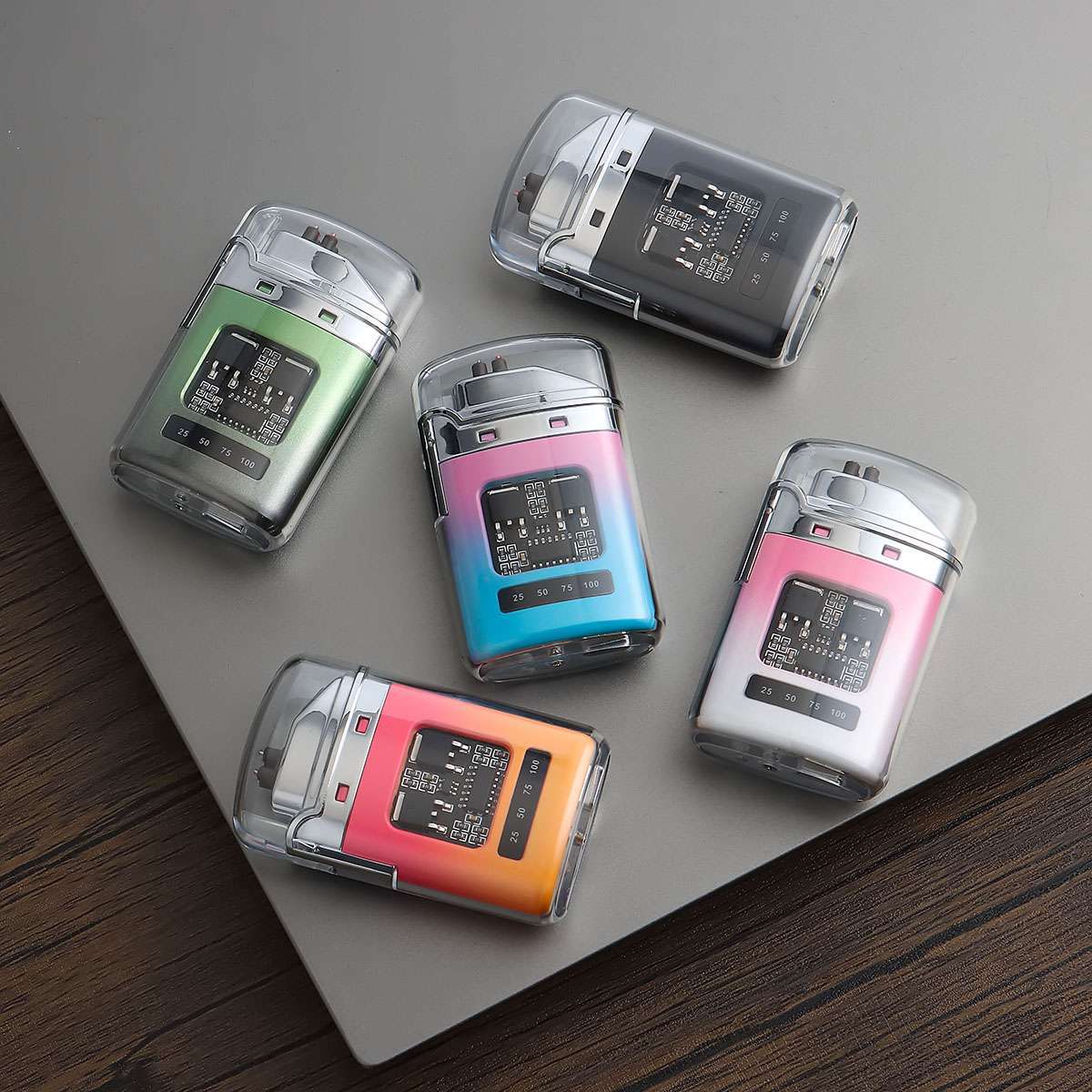 Dual Arc Electric Plasma Cigarette Lighter Rechargeable USB Flameless Windproof