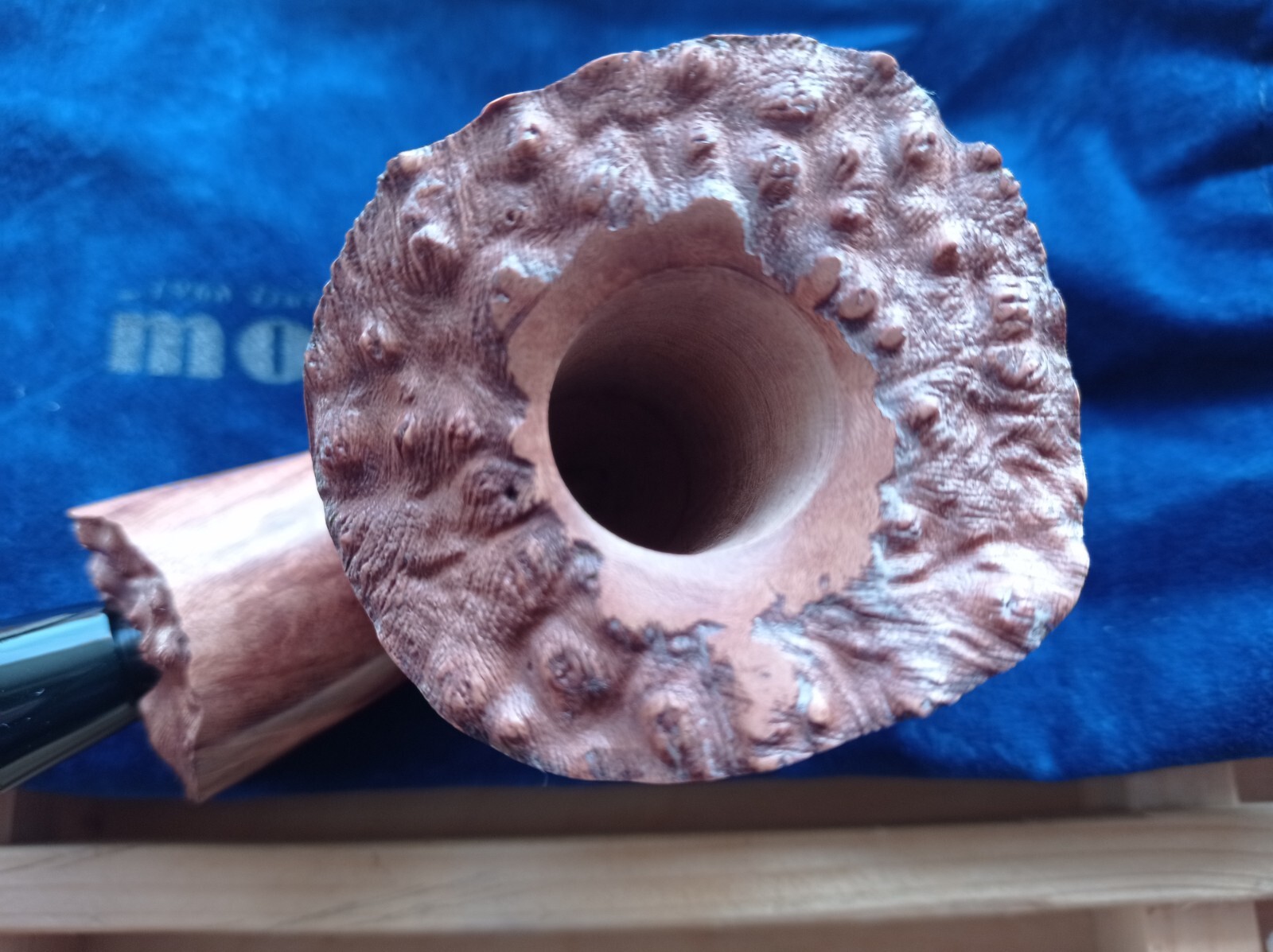 pipe Moretti freehand Big handmade Italy High Grade briar stem acrilic 7 oz 3,1