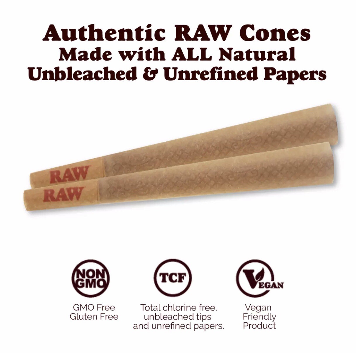 RAW classic king size pre rolled cone with tip (200 pack)+safety lock odor tube